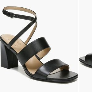 Naturalizer Trinity Block Heel Sandal Black Size 7